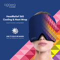 [New Arrival] Ogawa by Ogawa HeadRelief 360 Cooling & Heat Wrap (Joyful Orange)