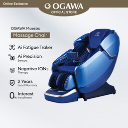 [Shop.com] [Trade-in] OGAWA Maestro - powered by OVERSEER Free EM-X + O-Watch + Massage Chair Cover + 3in1 Leather Kit (5 Years Warranty)