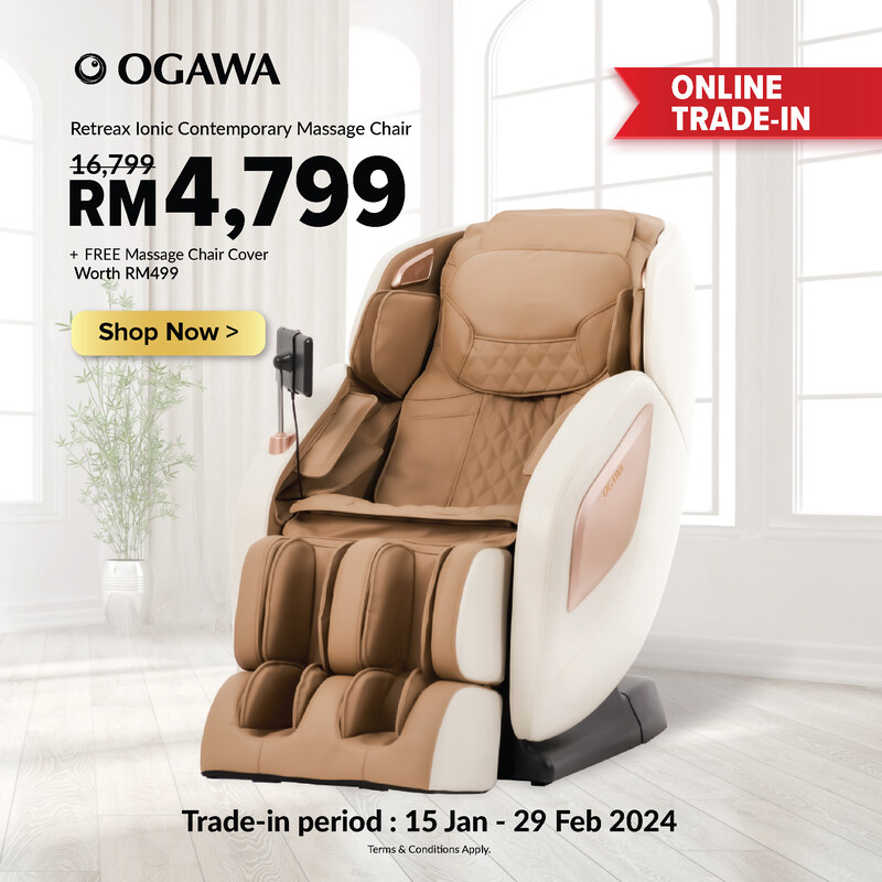 Trade in ogawa massage discount chair