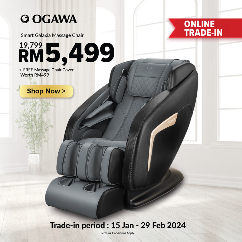Trade in ogawa massage discount chair