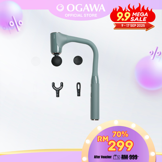 [Apply Code: 6TT31] [New Arrival 2025] Ogawa Curve EaseX Massage Gun