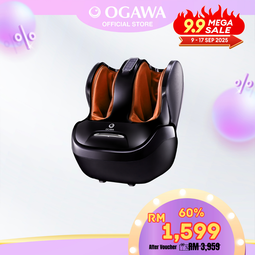 [Apply Code: 2GT20] OGAWA EliteX 3D Foot Reflexology/Foot Massager* (ORANGE)