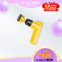 [Apply Code: 6TT31] [New Arrival 2024] ogawa by OGAWA TURBOREVIVE Hot & Cold Massage Gun*