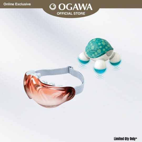 [Shop.com] ogawa by OGAWA EM-X Eye Massager - Dawn* + Turtle Mini Massager 