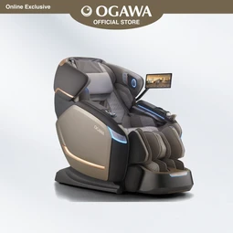 [Shop.com] OGAWA Biovis Powered By Overseer Massage Chair Free BIOVIS GIFT BOX + O-WATCH + LEATHER KIT + DUST COVER (5 YEARS WARRANTY)