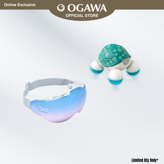 [Shop.com] ogawa by OGAWA EM-X Eye Massager - Aurora* + Turtle Mini Massager 