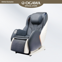 [Shop.com] OGAWA MySofa Luxe Plus Massage chair - (Charcoal) + EM-X + 3in1 Leather Kit