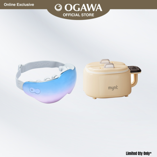 [Shop.com] ogawa by OGAWA EM-X Eye Massager - Aurora* + MYNT COUPLERWARE MULTICOOKER
