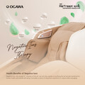 [Apply Code: 2GT20] Ogawa Retreax Ionic Contemporary Massage Chair Free Smart Eye + Buzzy + 3in1 Leather Kit [Free Shipping WM]*