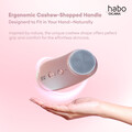 Habo by Ogawa Rosae 2in1 Facial Cleaning Brush Device – Deep Cleanse & Glow