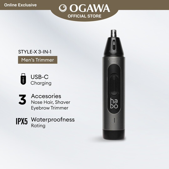 Habo by Ogawa StyleX 3-in-1 Men's Trimmer*