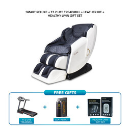 OGAWA SMART RELUXE + T7.2 LITE TREADMILL + 3-IN-1 LEATHER KIT + HEALTHY LIVIN GIFT SET - PD23