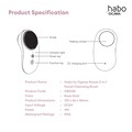[Shop.com] Habo by Ogawa Rosae 2in1 Facial Cleaning Brush Device – Deep Cleanse & Glow + Free USB Eye Mask