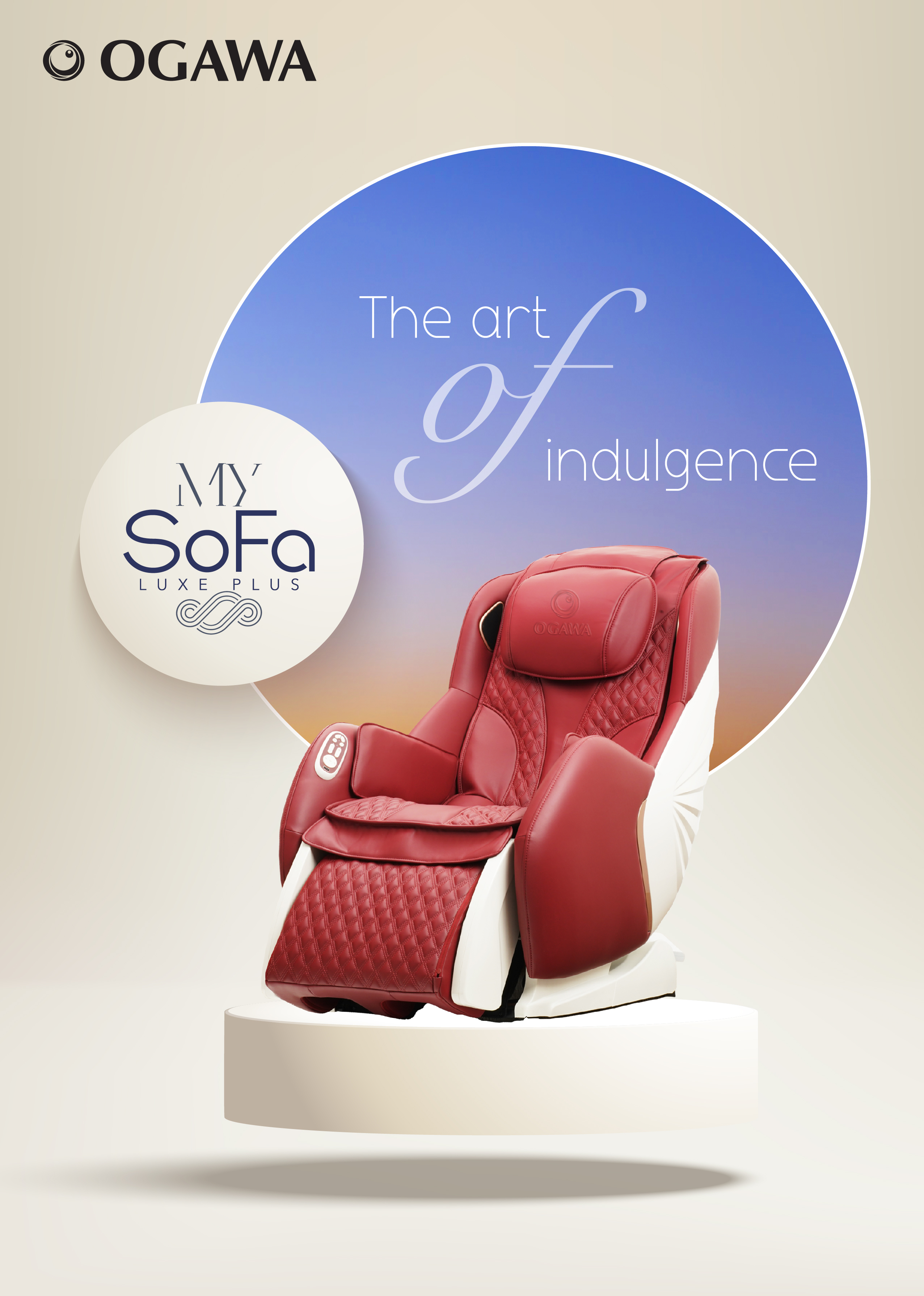 OGAWA MYSOFA LUXE PLUS L KIT PWP RM 1 EM X EYE MSGR