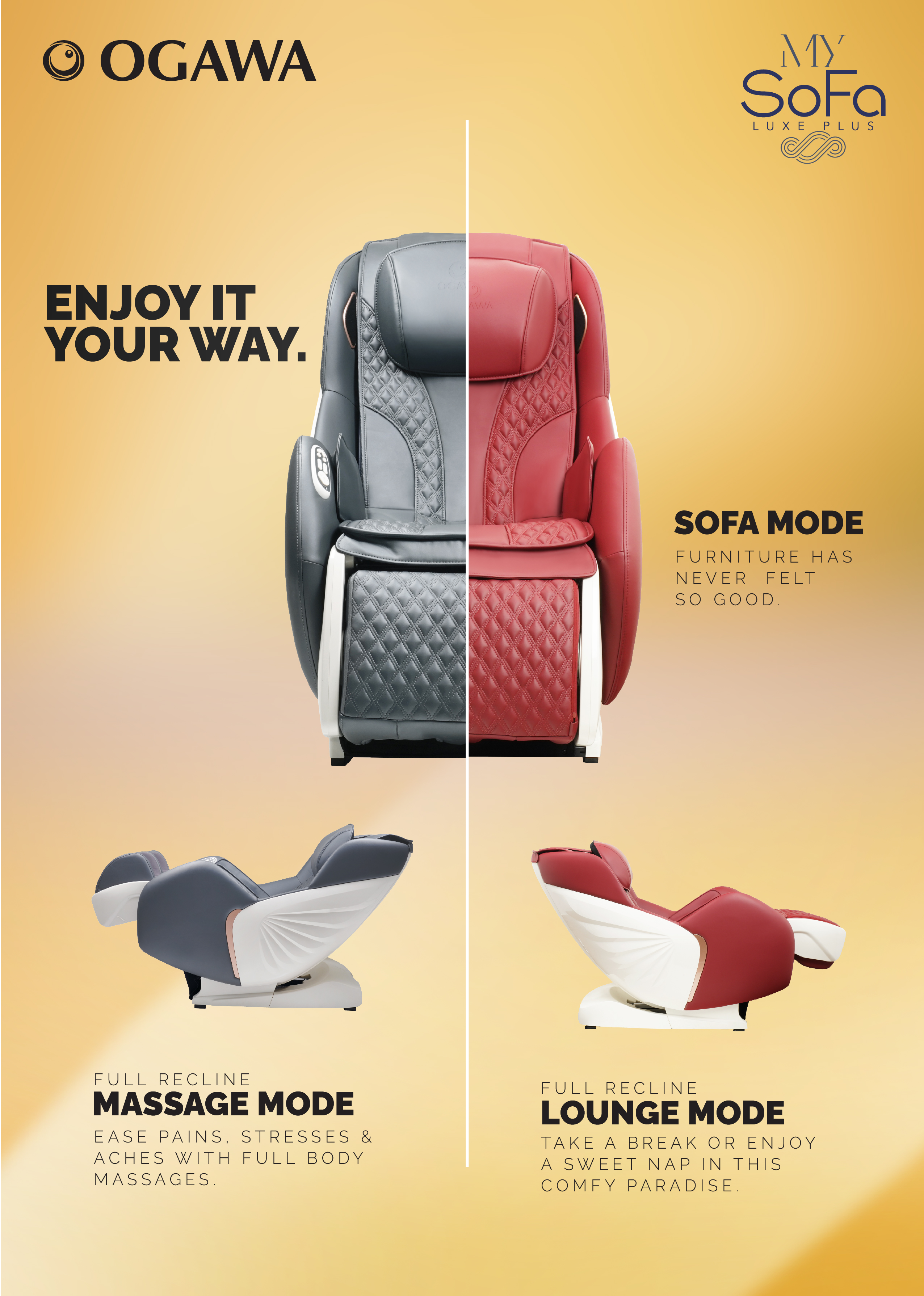 OGAWA MySofa Luxe Plus